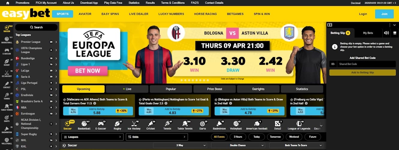 EasyBet sports betting