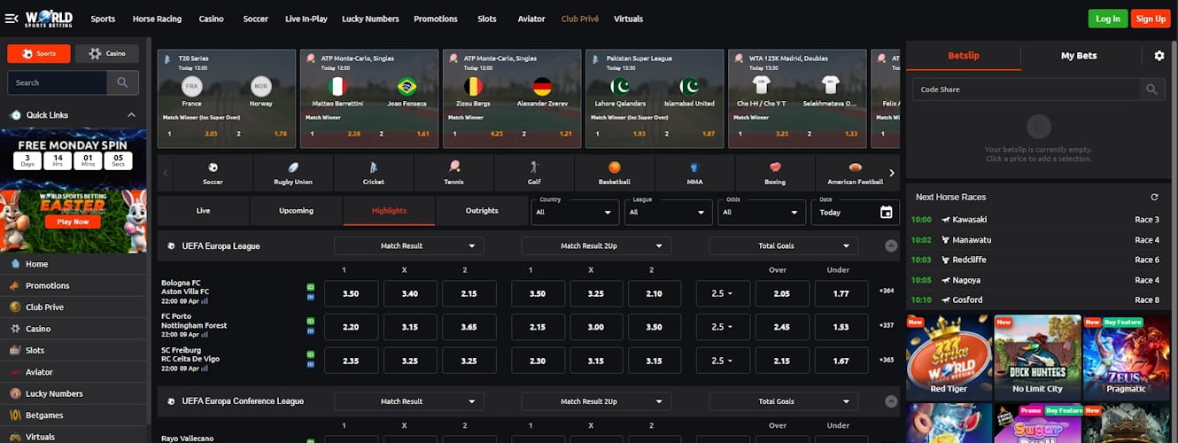 World Sports Betting